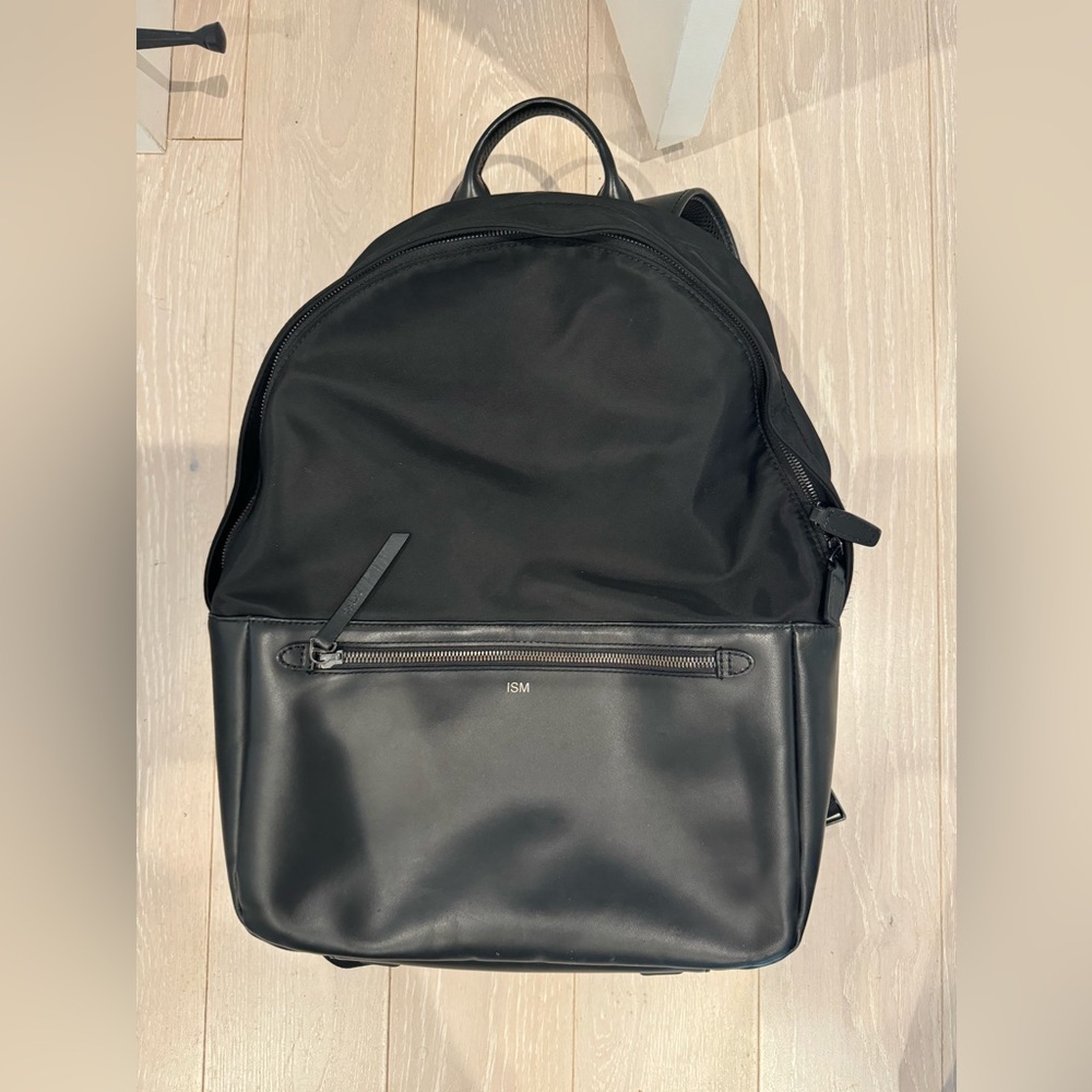 ISM leather backpack